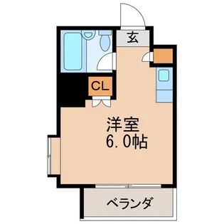 ラ・レジダンス・ド・ノーブル【5階】の間取り