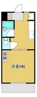 マンションJoy【1階】の間取り