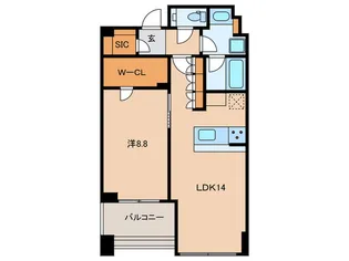 白金ザ スカイEAST【35階】の間取り