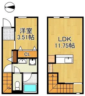 グラン若園の間取り
