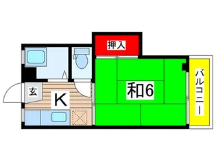 栄ビル【2階】の間取り