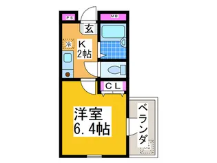 アコール壱番館【3階】の間取り