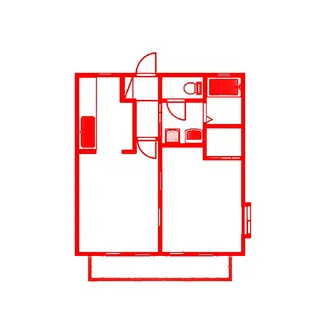 メーア茅ヶ崎【1階】の間取り