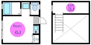 Lumiere【2階】の間取り