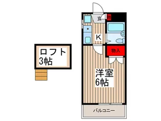 ヤングハイム【2階】の間取り