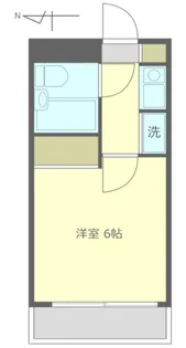 ダイヤコーポ宮前平【2階】の間取り