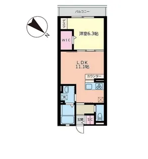 MOE新千葉【3階】の間取り
