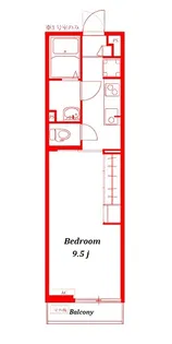 金沢八景N・Sコート【2階】の間取り