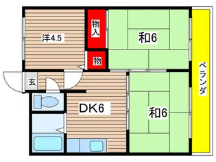 シャルムENDO【2階】の間取り