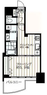 アールケープラザ平間駅前【11階】の間取り
