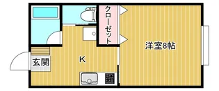 ギャザ・ソ・レント【1階】の間取り