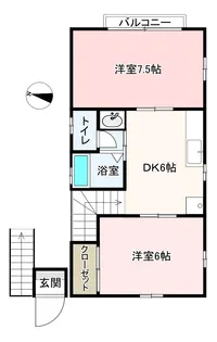 TOコーポ【2階】の間取り
