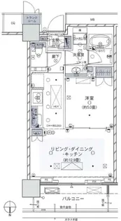 ザ・パークハウス晴海タワーズクロノレジデンス【37階】の間取り