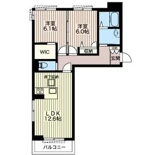 アンビエラ【1階】の間取り
