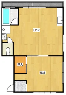 ルミネ東光【2階】の間取り