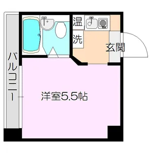 ベルメゾン相川【4階】の間取り