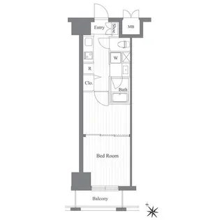 ジョイシティ蔵前【9階】の間取り