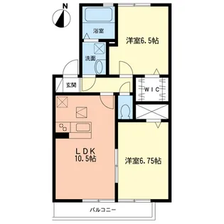 グロースあざみ野【1階】の間取り