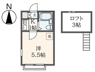 VW宮前2【1階】の間取り
