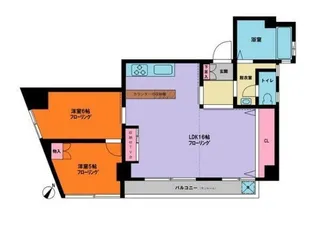 東洋吉田町ビル【2階】の間取り