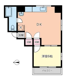 シー・エス大井ビル【6階】の間取り