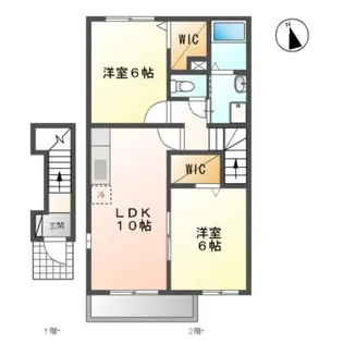 メゾンド・アルモニー【2階】の間取り
