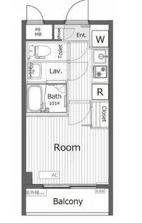 カテリーナ梅ヶ丘【3階】の間取り