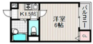 ラピート堺【4階】の間取り