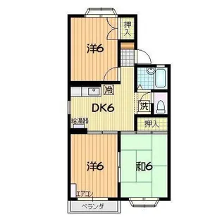 キートスII【1階】の間取り