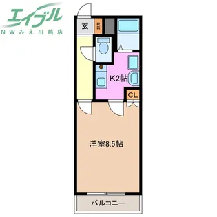 サンガーデン【2階】の間取り