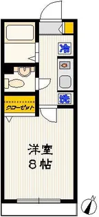 レトア西瑞江【1階】の間取り