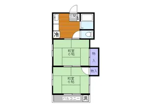 フジハイム【2階】の間取り