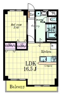 サニーデイズ蕨【3階】の間取り