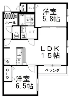Repun Kamuy【2階】の間取り