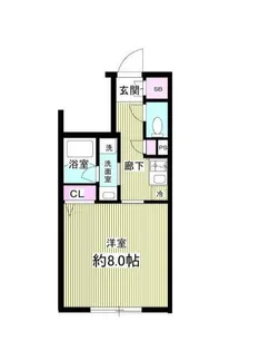 スタンズ神楽坂【2階】の間取り