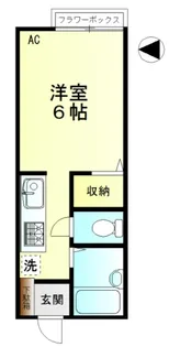 メゾンシュ―ペルブ【2階】の間取り