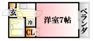 アメニティ金市II【4階】の間取り