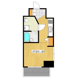 THEパームス新小岩【10階】の間取り