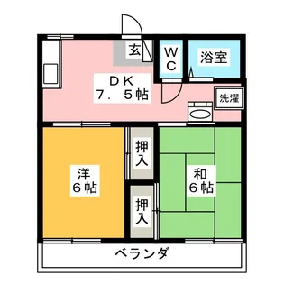 コーポセンチュリー【2階】の間取り