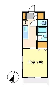 メゾンド6【1階】の間取り