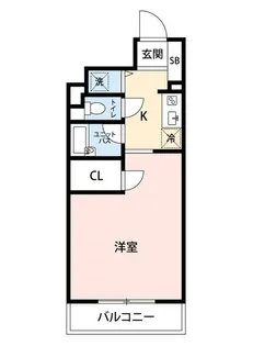 マイナビSTAY芝1丁目ハイツ(プレミアステージ芝公園II)【6階】の間取り