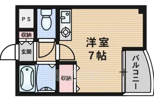 リーフマンション【3階】の間取り
