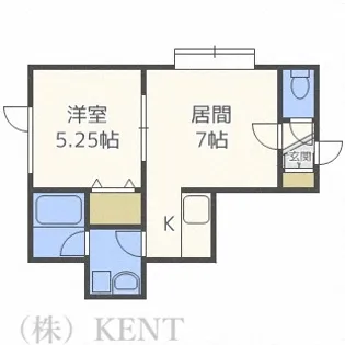 ユニオンライフ【2階】の間取り