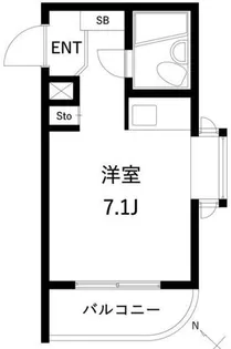 千歳烏山ホームズ【4階】の間取り