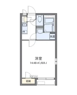クレイノパルテドール【1階】の間取り