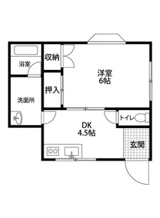 コープ寿【2階】の間取り