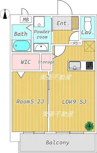 CHAINON薬園【5階】の間取り