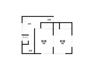 コーポ藤【2階】の間取り