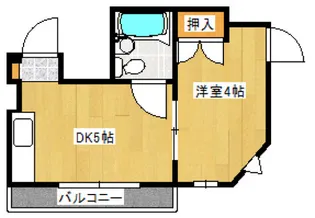 マントク橋本町【2階】の間取り