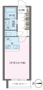 アルティザ池尻【2階】の間取り